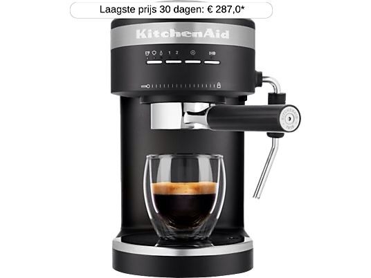 Kitchenaid Semi-Automatic Espresso Machine Matte Black