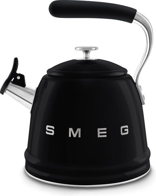 Smeg Fluitketel 2,3L zwart