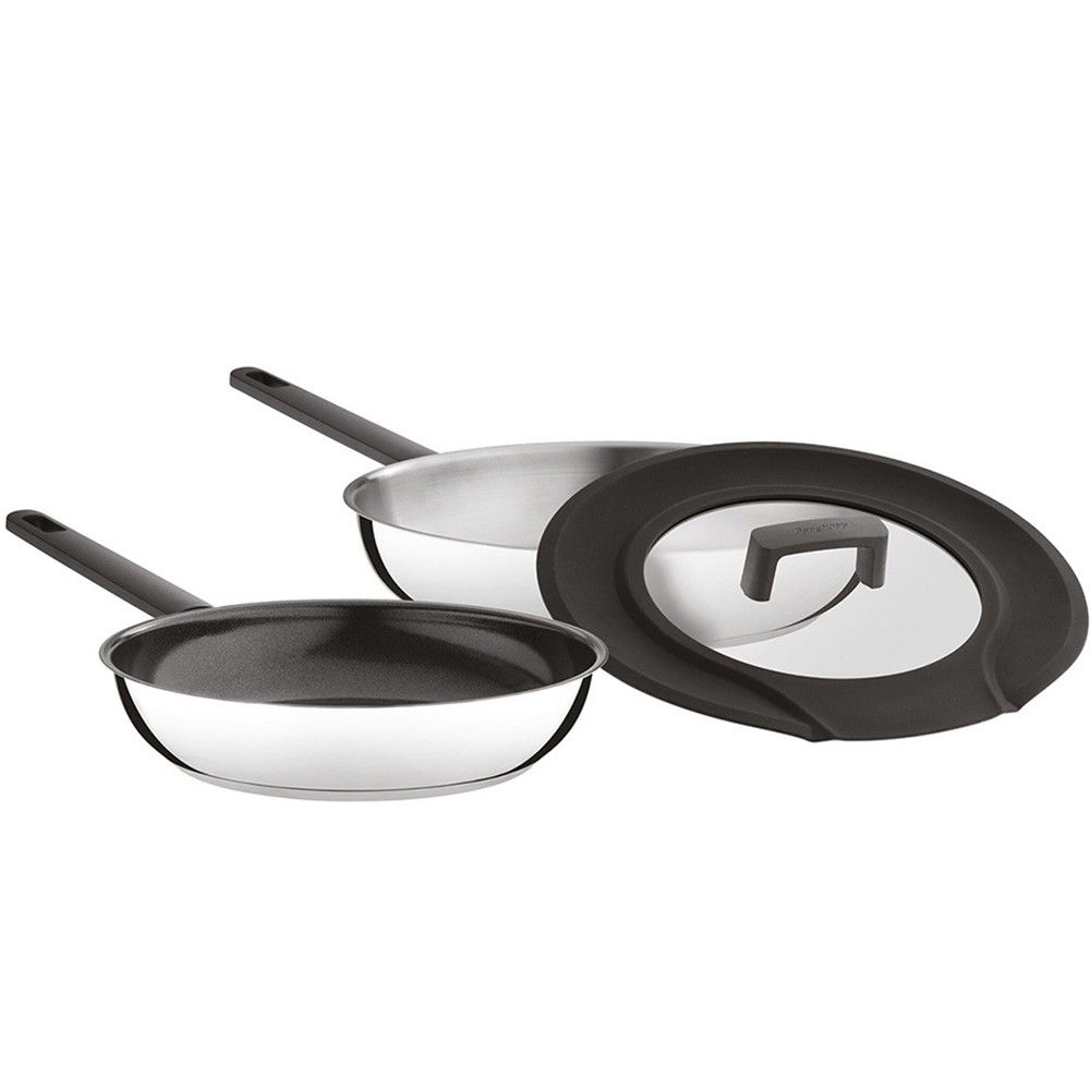 Berghoff 3pc frying pan set uqoniq Essentials