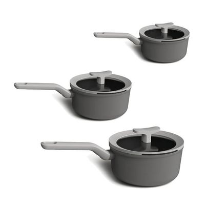 Berghoff 3 piece saucepan set leo