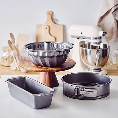 KitchenAid Aluminized Steel 3 stuks taartvormen  Set