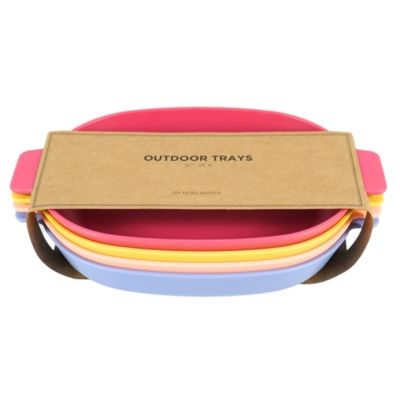 Norlander outdoor trays set