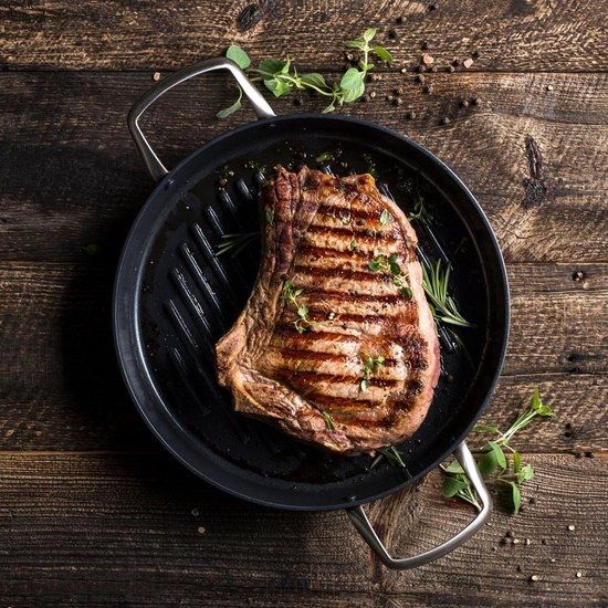 Chop&amp;Grill keramische ronde grillpan 28cm