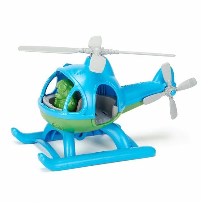 GreenToys Voertuigen: HELIKOPTER blauw