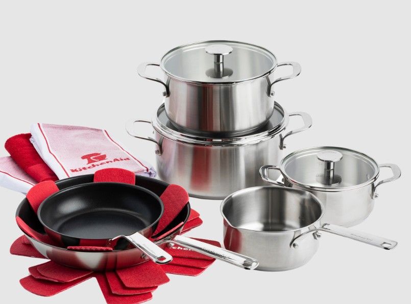 Pannenset KitchenAid