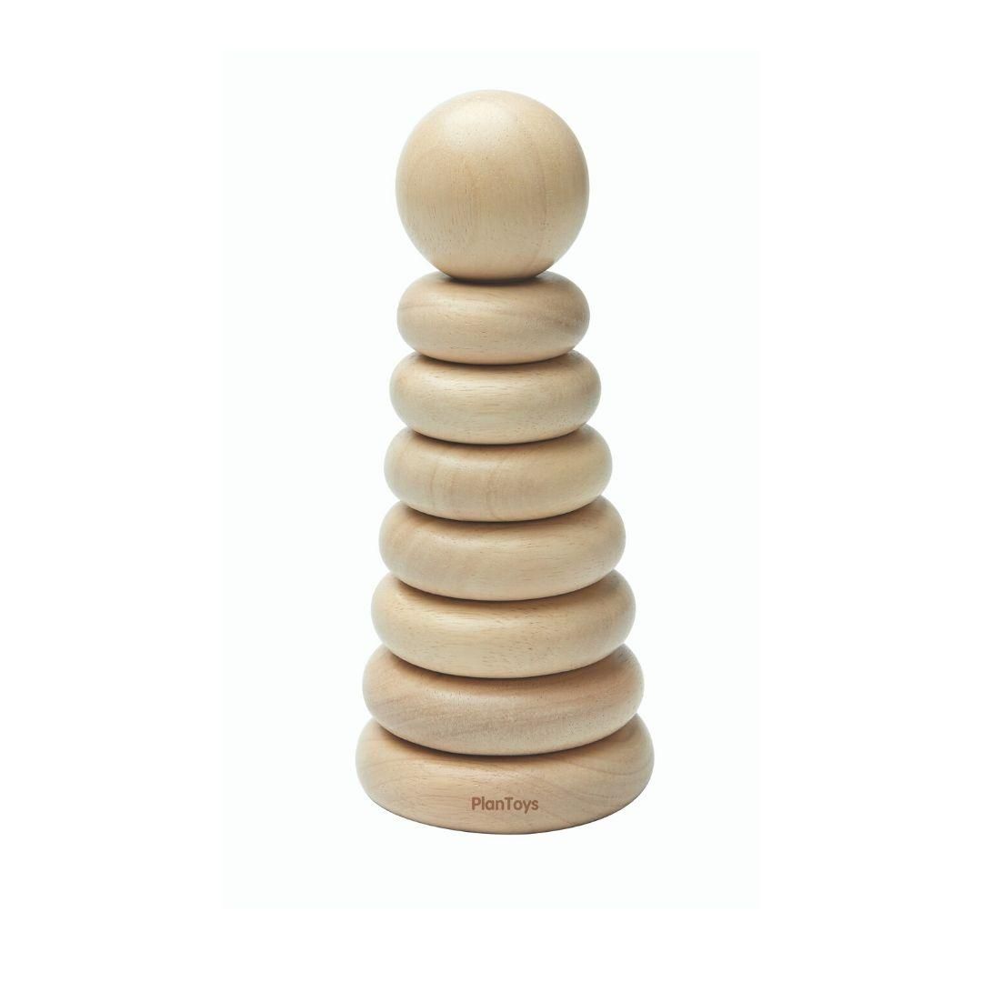 Plantoys Stacking Ring Natural