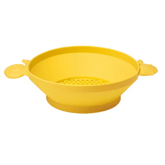 Scrunch: ZEEF pastel geel 29x20x7cm