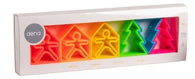 Dëna Neon: KIND 3x + HUIS 3x + BOOM 3x, in silicon