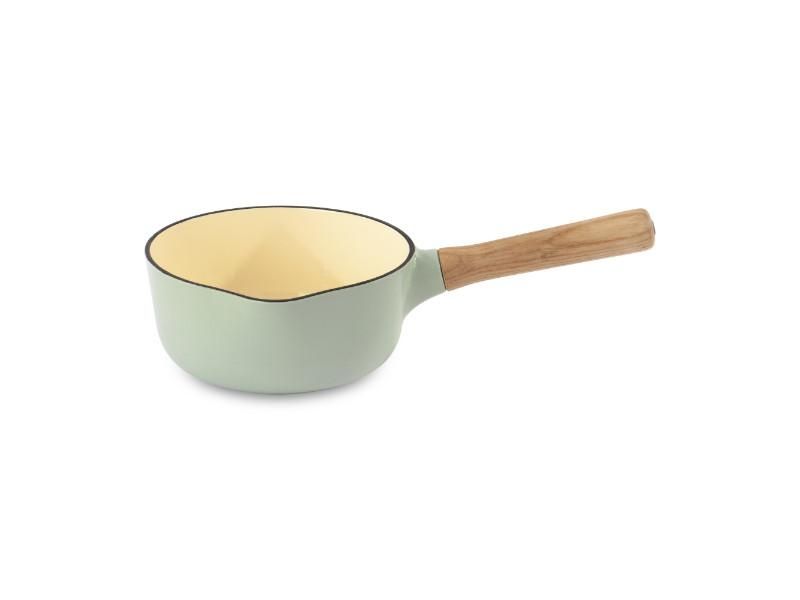 Berghoff Saucepan, Cast Iron 18cm 1,7L Green Ron Line