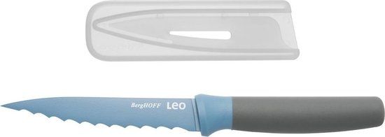 Berghoff Serrated Utility Knife 11,5cm Blue Leo