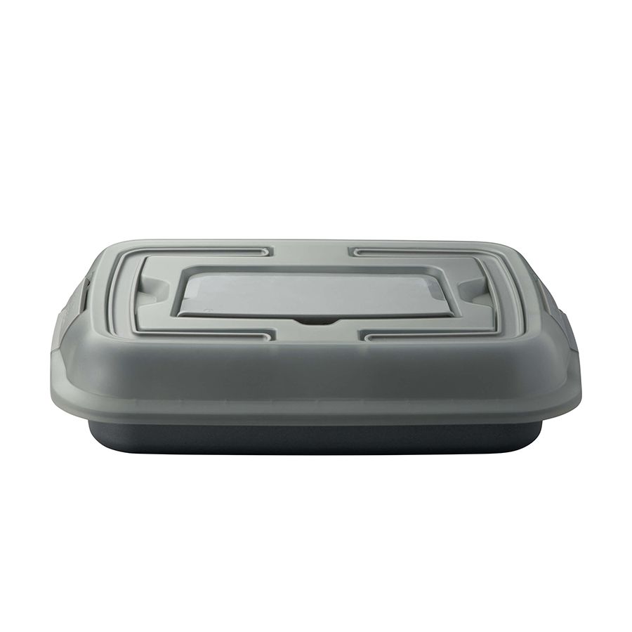 Berghoff Covered Cake Pan With Slicer Gem