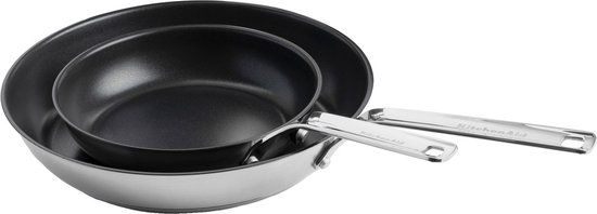 Kitchenaid 2 piece frypan set