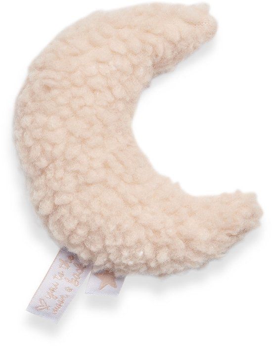 Jollein Rattle Moon Pale Pink