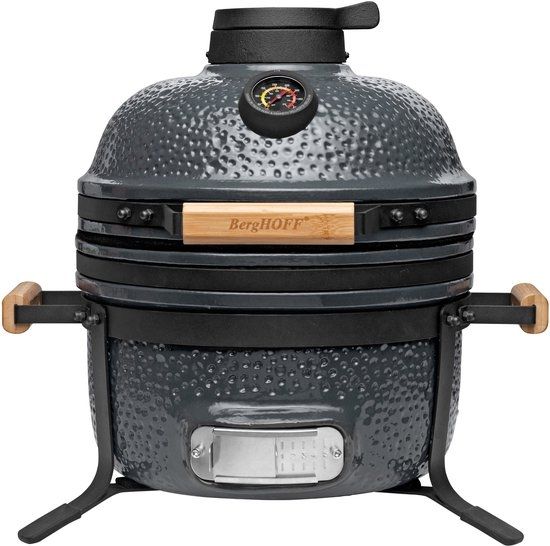 Berghoff Ceramic BBQ And Oven 40cm Bluestone Grey