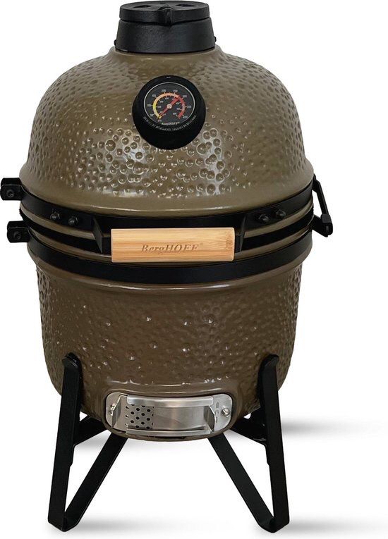 Berghoff ceramic bbq oven matt green 33cm Leo