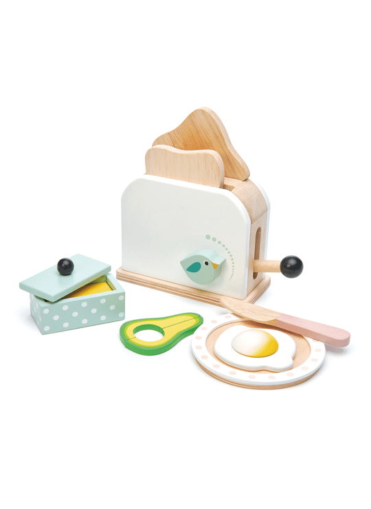 Tender Leaf Playing: ONTBIJT TOASTER SET 16x18,5x14,5cm