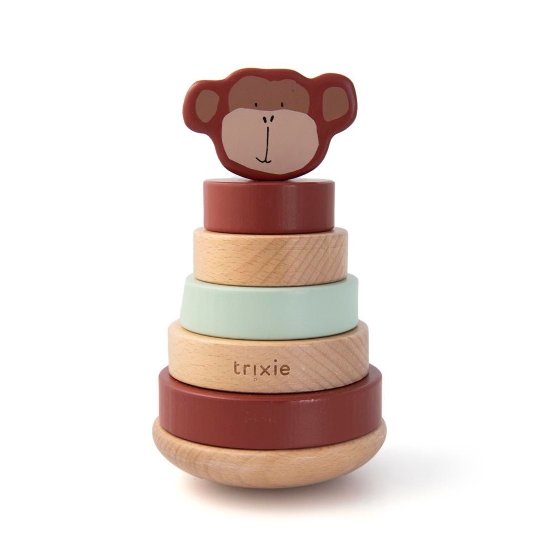 Houten stapeltoren Mr. Monkey Trixie