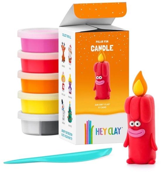 Hey Clay winter holidays candle 5 cans