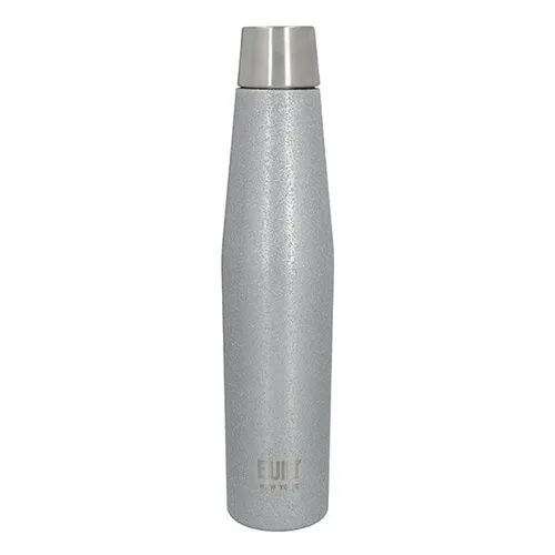 Built Apex 540ml Perfect Seal Water Bottle Silver Glitter 