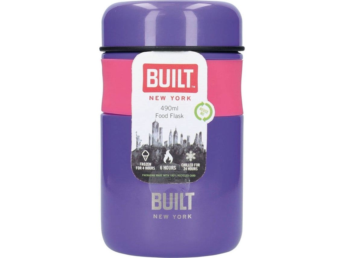 BUILT Active Meal Prep Containers 490 ml