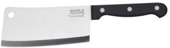 KitchenCraft World of Flavours Oriental Stainless Steel Cleaver
