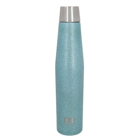 BUILT Apex 540ml geïsoleerde waterfles Aqua Glitter 