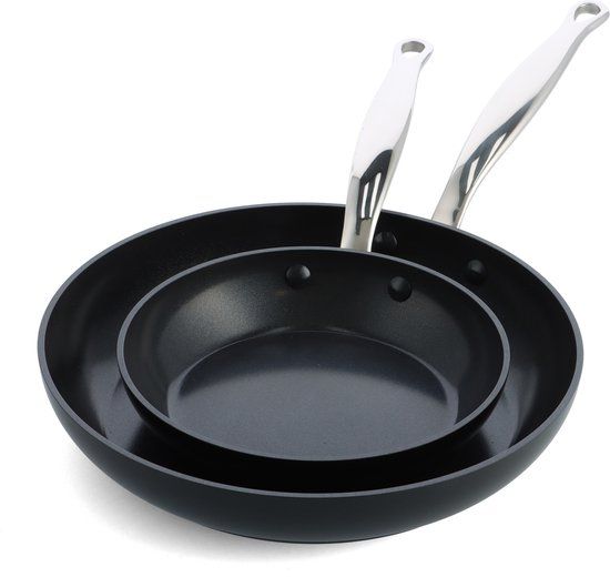 Greenpan 2pc frypan set 20-28cm Barcelona