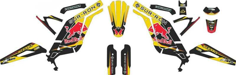 Stickerset deluxe SUR-RON LBX Redbull