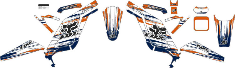 Stickerset deluxe SUR-RON LBX FOX