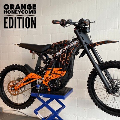 Stickerset deluxe SUR-RON LBX Honingraat Oranje