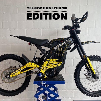 Stickerset deluxe SUR-RON LBX Honingraat Geel