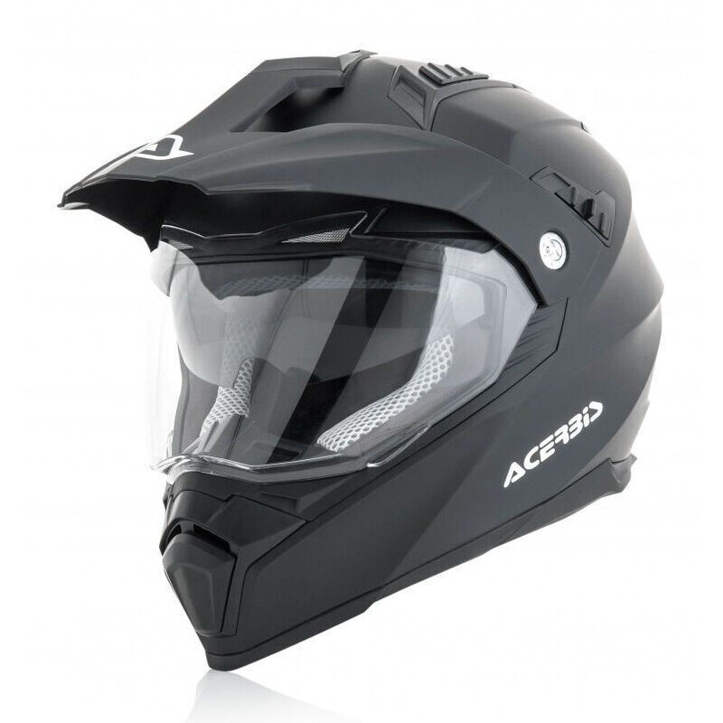 Helm Acerbis Flip FS-606 Dual Sport Black Matt