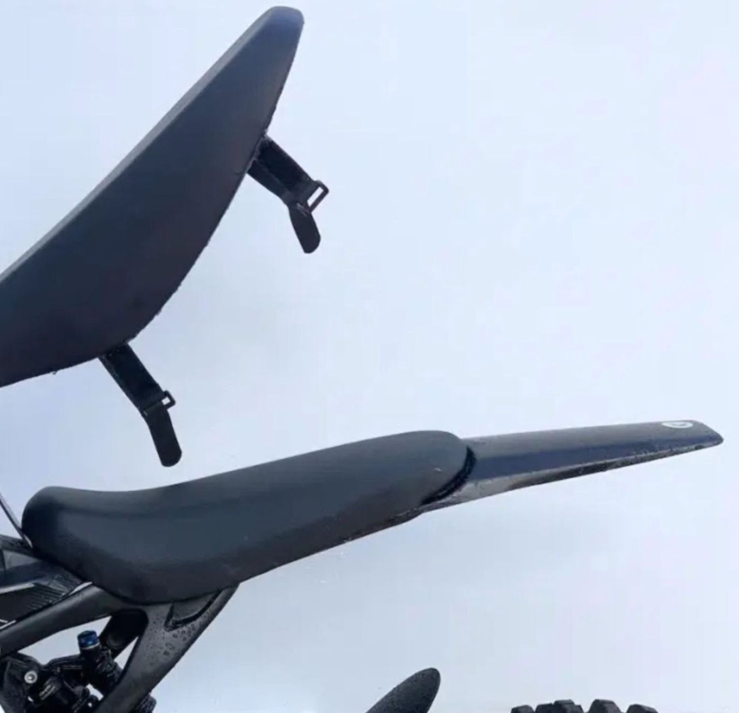 SUR-RON LB Custom Slip-On Seat MX Style Black