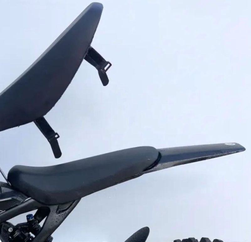 SUR-RON LB Custom Slip-On Seat MX Style Black