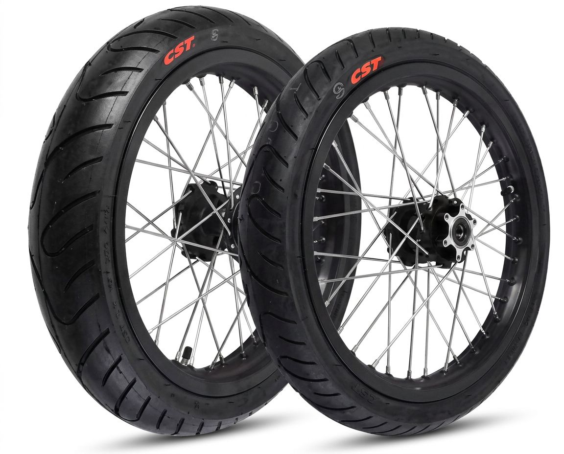 SUR-RON LB OEM Super Moto 17” Wheel Set SUR-RON LB OEM Super Moto 17” Wheel Set