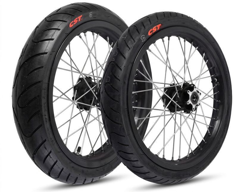 SUR-RON LB OEM Super Moto 17” Wheel Set