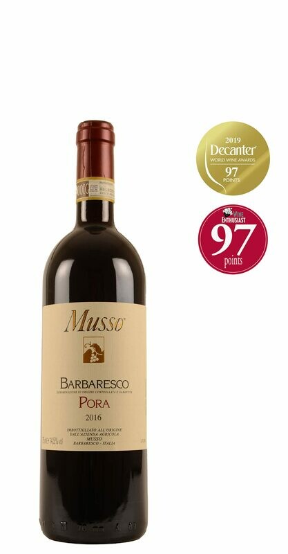 2016 Musso Valter Barbaresco Docg PORA • 0,75 Ltr. • Rosso