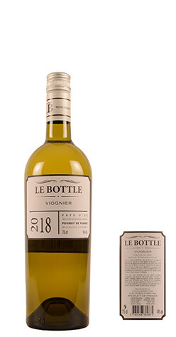 2020 Le Bottle Vin de Pays d'Oc Viognier 2020 Le Bottle Vin de Pays d'Oc Viognier