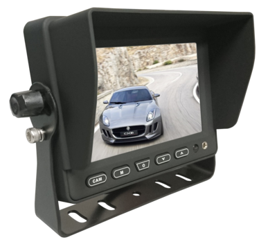 510:5" 12/24 V monitor - 3 camera inputs