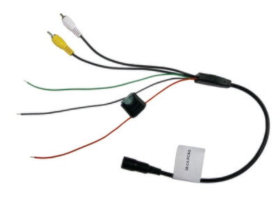 RCA/2: Interface kabel 4 pin mini din female > RCA male