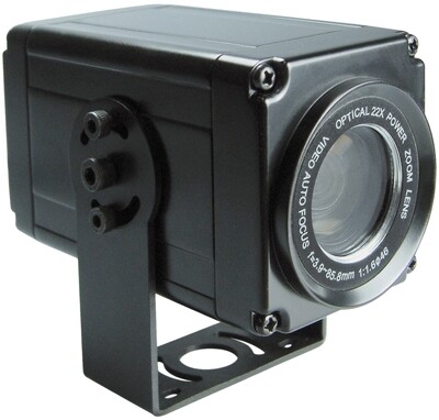 10R/W: Auto zoom camera met afstandsbediening - normal view (PAL)