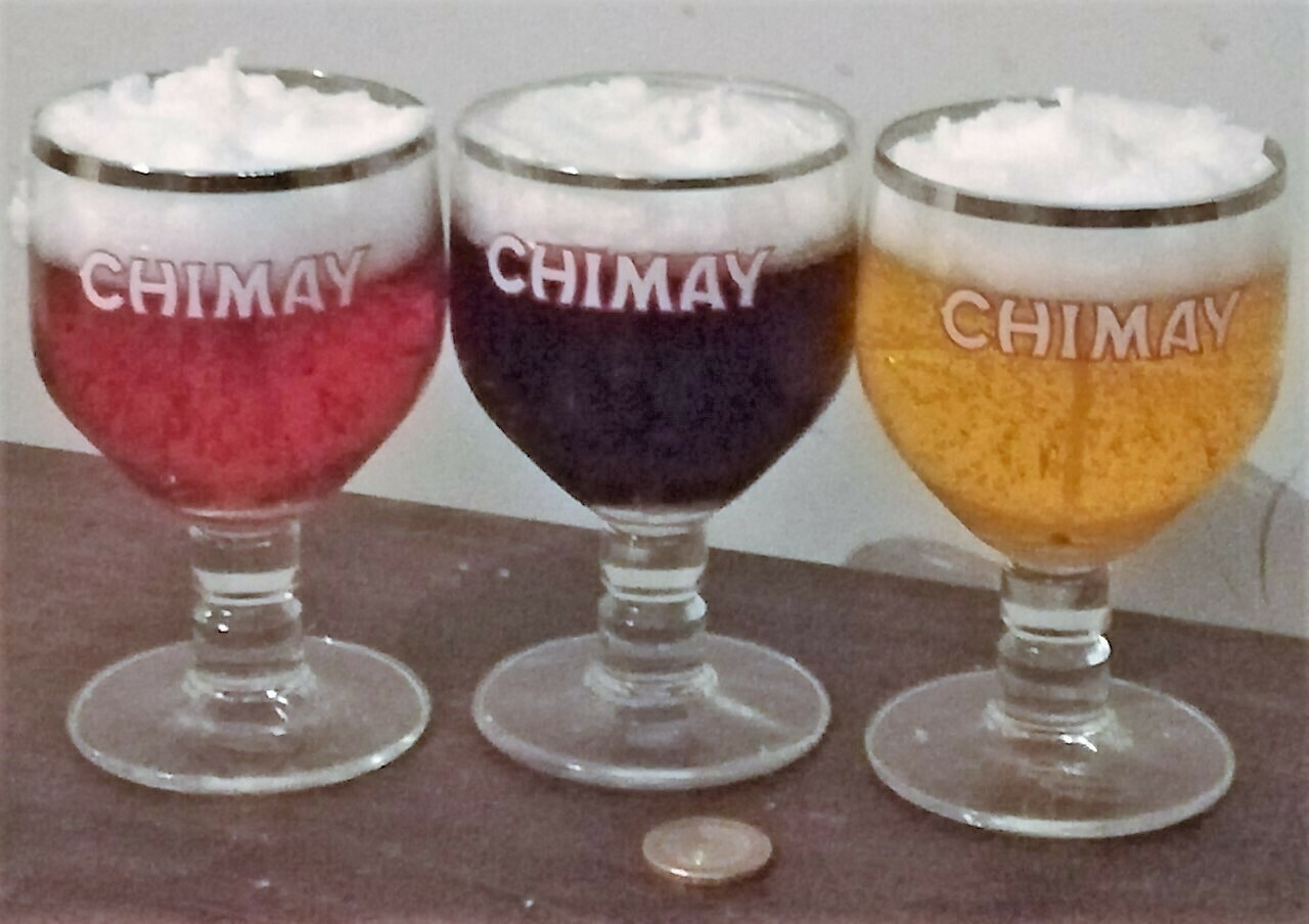 Chimay bier kaars