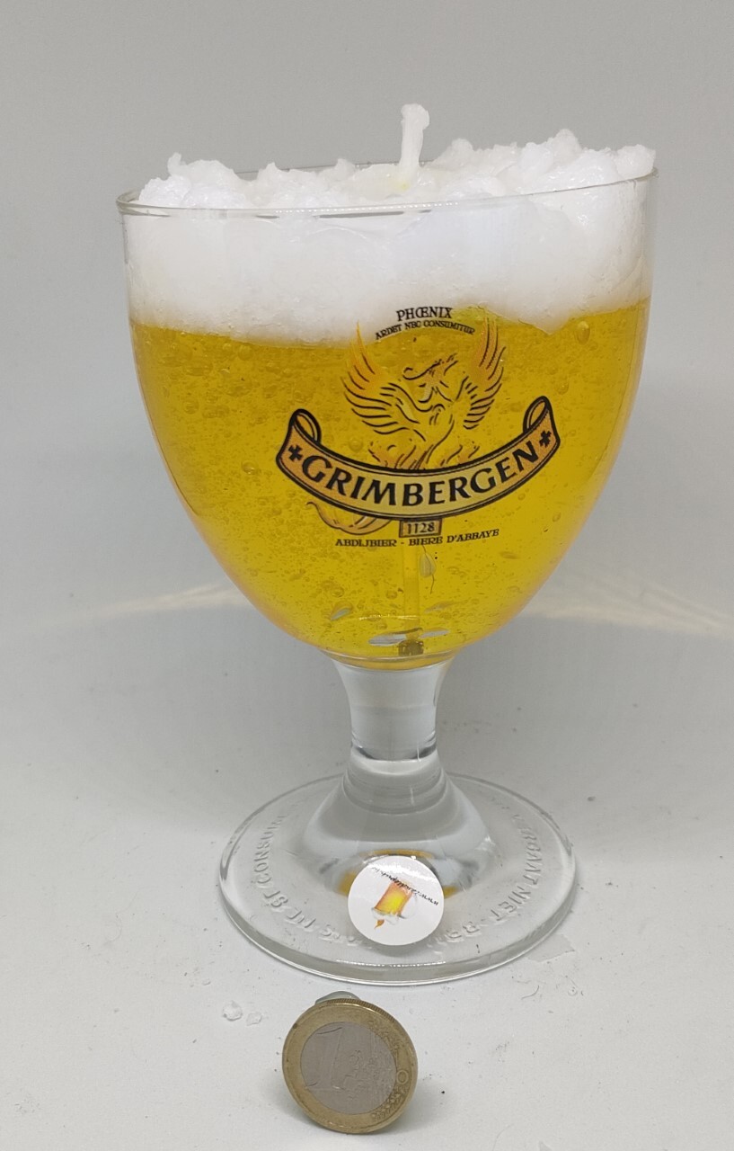 Verre bière Grimbergen phénix 25cl Christmas edition