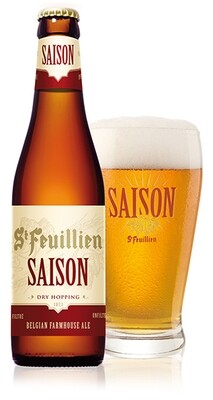 Saison St Feuillien bier kaars