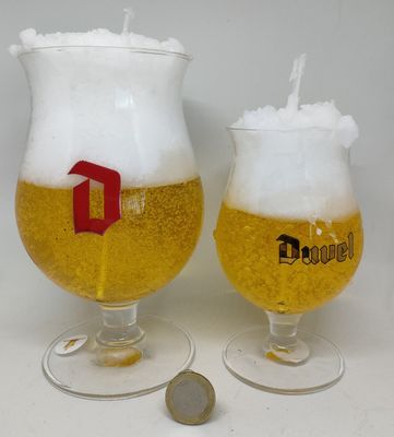 Duvel bier kaars apero