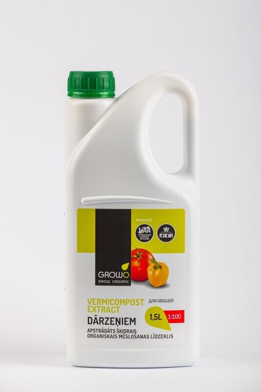 Organiskais mēslojums dārzeņiem 1.5 l