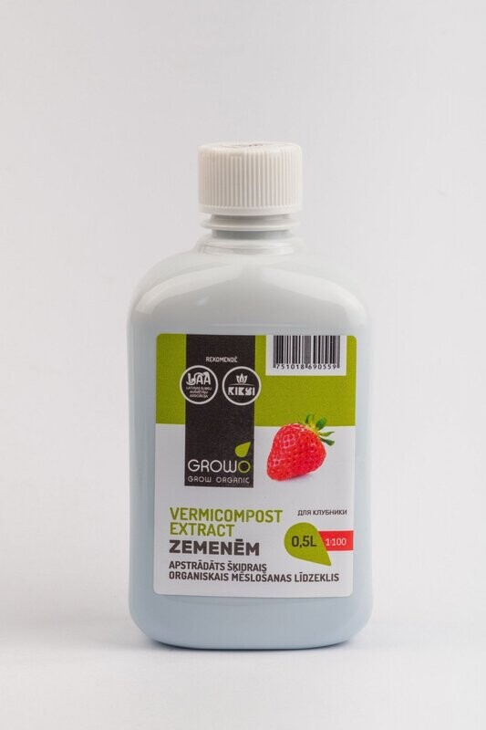 Organiskais mēslojums zemenēm 0.5L