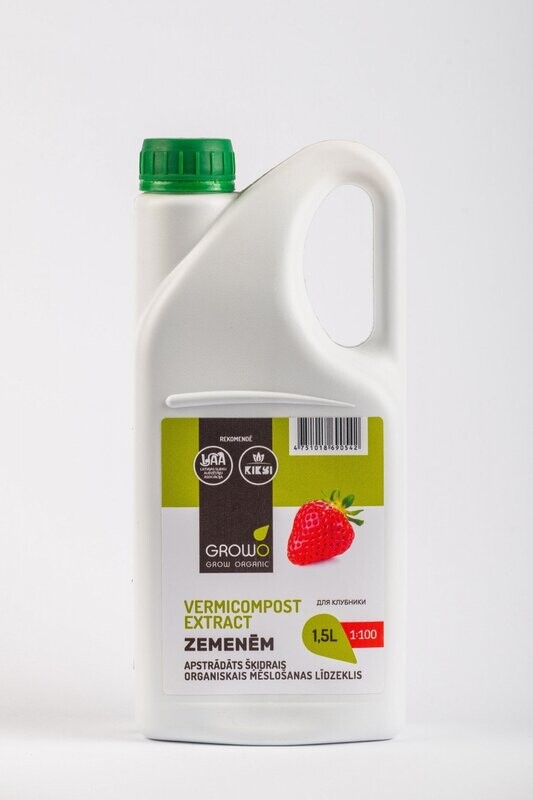 Organiskais mēslojums zemenēm 1.5L