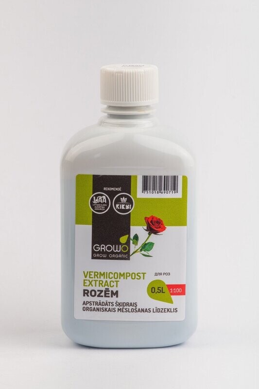 Organiskais mēslojums rozēm 0.5L