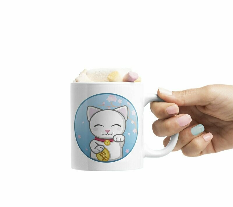 Taza Maneki Neko